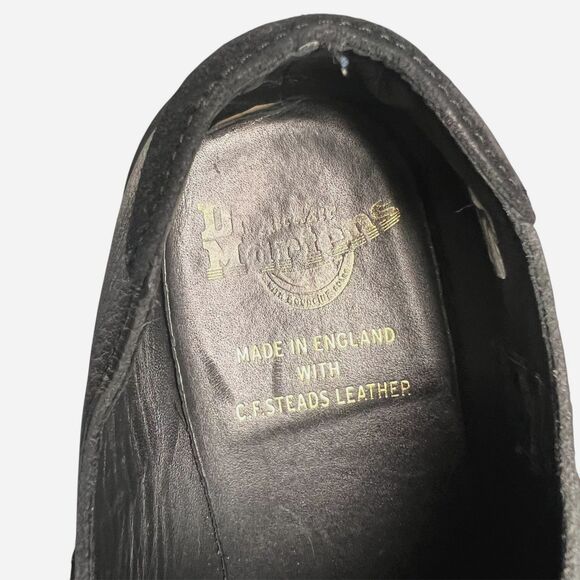 Dr. Martens 1461 Leather Suede Saddle Oxford Unisex Shoes UK 6/ US M7/US W8 - Picture 8 of 10